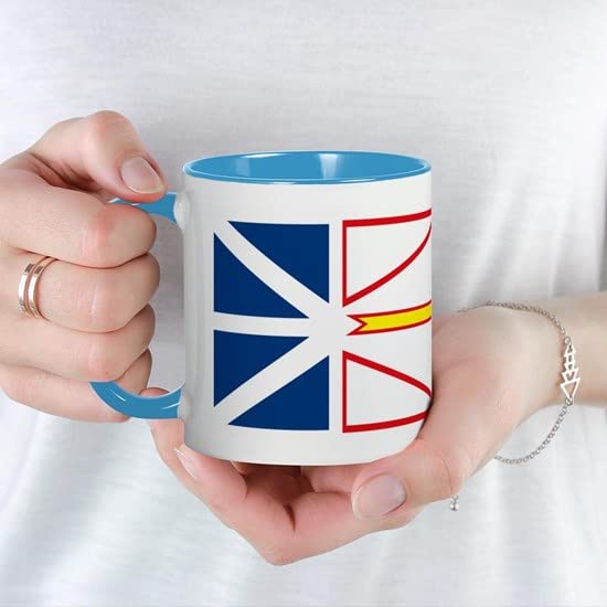 CafePress Newfoundland Flag Mug Ceramic Coffee Mug, Tea Cup 11 oz