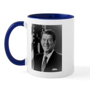 cafepress ronald reagan 40th president mug ceramic coffee mug, tea cup 11 oz