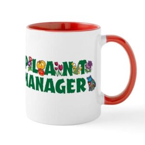 cafepress plant manager mug ceramic coffee mug, tea cup 11 oz