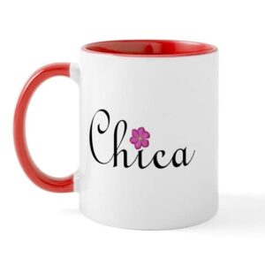 cafepress chica mug ceramic coffee mug, tea cup 11 oz