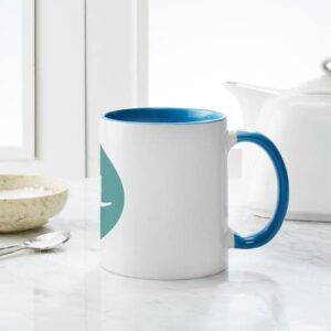 CafePress Grandmother In Korean TEAL Mug Ceramic Coffee Mug, Tea Cup 11 oz