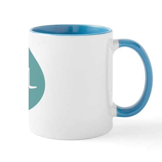 CafePress Grandmother In Korean TEAL Mug Ceramic Coffee Mug, Tea Cup 11 oz