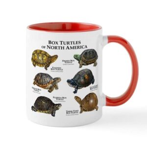 cafepress box turtles of north america mug ceramic coffee mug, tea cup 11 oz