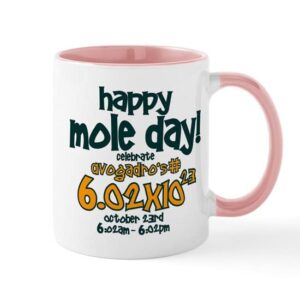 cafepress happy mole day ! mug ceramic coffee mug, tea cup 11 oz
