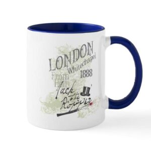 cafepress jack the ripper london 1888 mug ceramic coffee mug, tea cup 11 oz