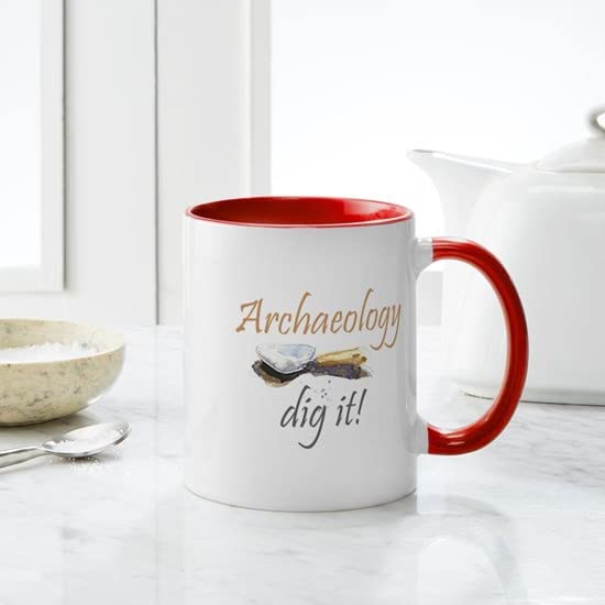 CafePress Archaeology, Dig It! Mug Ceramic Coffee Mug, Tea Cup 11 oz