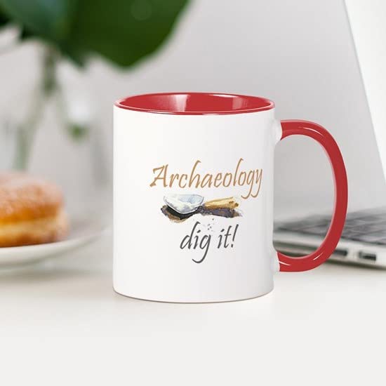 CafePress Archaeology, Dig It! Mug Ceramic Coffee Mug, Tea Cup 11 oz