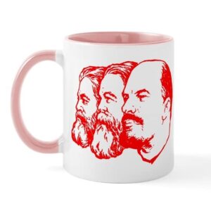 cafepress marx, engels & lenin mug ceramic coffee mug, tea cup 11 oz