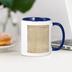 CafePress Bill Of Rights Mug Ceramic Coffee Mug, Tea Cup 11 oz