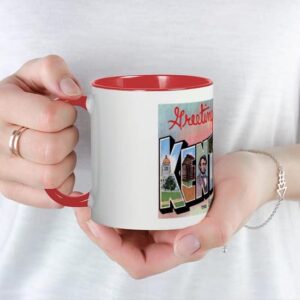 CafePress Kentucky Greetings Mug Ceramic Coffee Mug, Tea Cup 11 oz