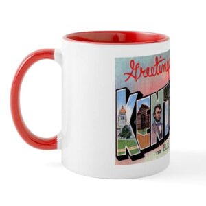 CafePress Kentucky Greetings Mug Ceramic Coffee Mug, Tea Cup 11 oz