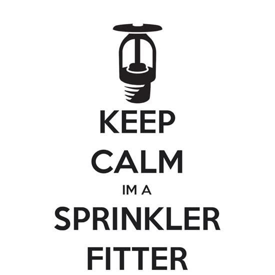 CafePress Keep Calm Im A Sprinkler Fitter Mugs Ceramic Coffee Mug, Tea Cup 11 oz