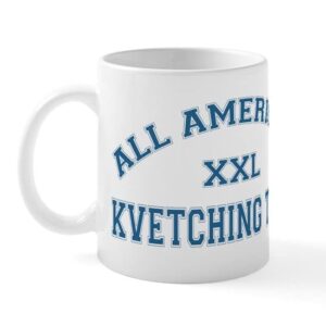 cafepress aa kvetching team mug ceramic coffee mug, tea cup 11 oz
