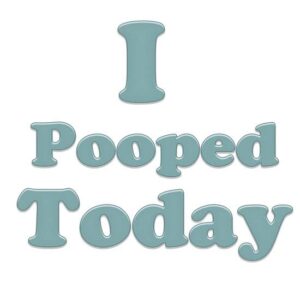 CafePress I Pooped Today 2 Mug Ceramic Coffee Mug, Tea Cup 11 oz