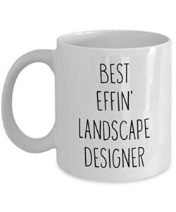 mugs for landscape designer best effin’ landscape designer ever funny coffee mug tea cup fun inspirational mug idea