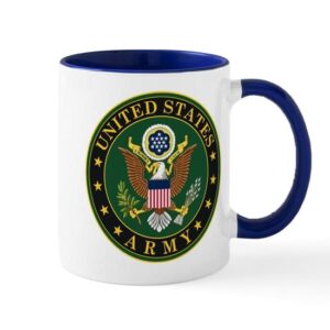 cafepress u.s. army: army symbol mug ceramic coffee mug, tea cup 11 oz