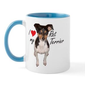 cafepress rat terrier mug ceramic coffee mug, tea cup 11 oz