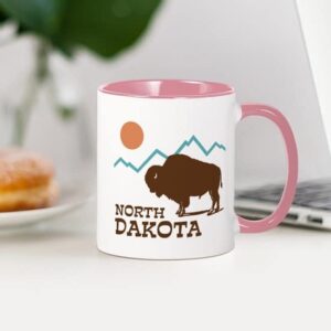 CafePress North Dakota Mug Ceramic Coffee Mug, Tea Cup 11 oz