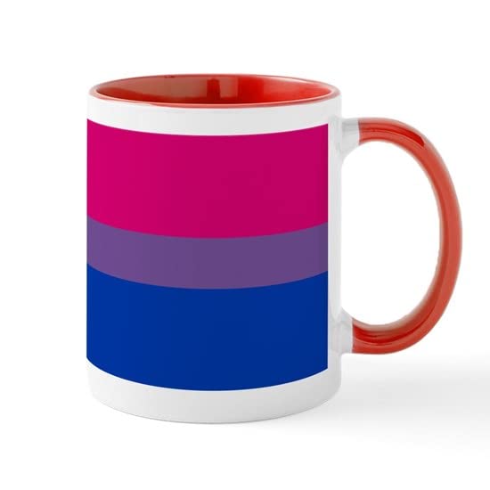 CafePress Bisexual Pride Mug Ceramic Coffee Mug, Tea Cup 11 oz