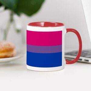 CafePress Bisexual Pride Mug Ceramic Coffee Mug, Tea Cup 11 oz