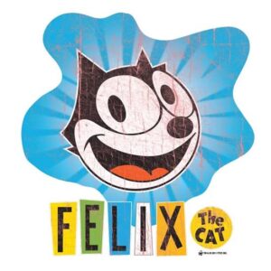 CafePress Felix Blue Swirl Laughing Mug Ceramic Coffee Mug, Tea Cup 11 oz