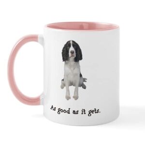 cafepress good springer spaniel mug ceramic coffee mug, tea cup 11 oz