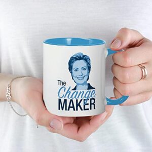 CafePress Hillary, The Change Maker Mug Ceramic Coffee Mug, Tea Cup 11 oz