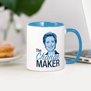 CafePress Hillary, The Change Maker Mug Ceramic Coffee Mug, Tea Cup 11 oz