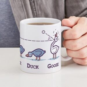 CafePress Duck, Duck,Goose Mugs Ceramic Coffee Mug, Tea Cup 11 oz
