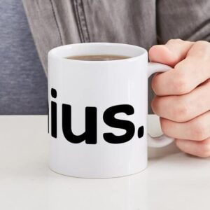 CafePress Jenius Mugs Ceramic Coffee Mug, Tea Cup 11 oz