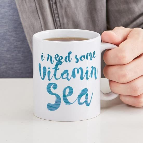 CafePress Vitamin Sea Mugs Ceramic Coffee Mug, Tea Cup 11 oz