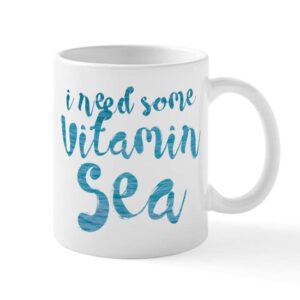 cafepress vitamin sea mugs ceramic coffee mug, tea cup 11 oz