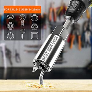 Stocking Stuffers for Men Gifts, Universal Socket, Unique Christmas Birthday Gifts for Men Dad Boyfriend Father Husband Him From Daughter Son Wife,Cool Gadgets Hand MultiTools 13/16''- 11/32''(9-21mm)