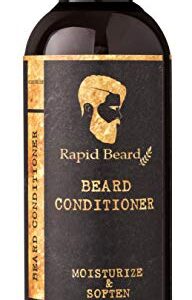 Beard Shampoo and Beard Conditioner Wash & Growth kit for Men Care - Softener & Moisturizer for Hydrating, Cleansing and Refreshing Beard and Mustache Facial Hair Gift Set (250ml / 8.5 fl oz)