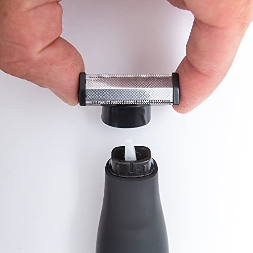 Happy Nuts Ballber Personal Shaver Replaceable Blade, Hygienic Snap-In Trimmer Replacement Blades