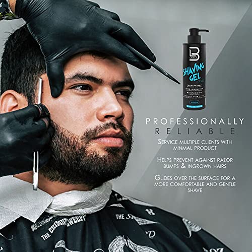 Level 3 Shaving Gel - Straight Razor Shave Gel - Non-Irritating - Refreshing Smell L3 - No Hot Towel Necessary - Level Three Razor Gel (Ice)