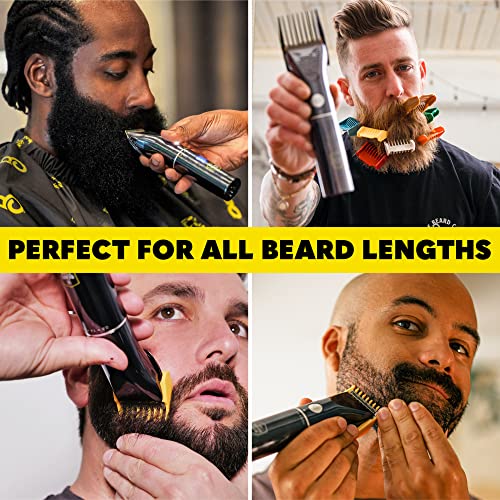 Beard Club PT45 Beard Trimmer for Men & BT-Zero Body and Groin Trimmer for Men - Electric Cordless Rechargeable Powerful 7000 RPM Motor Trimmers for All Your Grooming Needs – Gift Kit Bundle