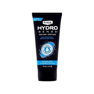 schick, hydro sens shave cream, 6 ounce