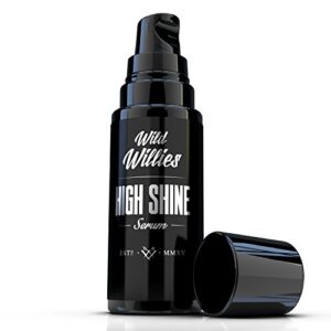 wild willie’s high shine serum – the perfect mix of oils to provide that exquisite long-lasting luster for your beard.