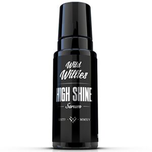 Wild Willie's High Shine Serum - The perfect mix of oils to provide that exquisite long-lasting luster for your beard.