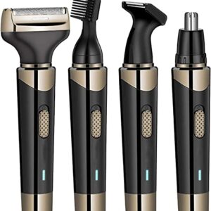 OZELS Multifunctional Electric Shaver Four in one Men's Suit Beard Knife Nose Hair Trimmer sideburns Lettering Knife