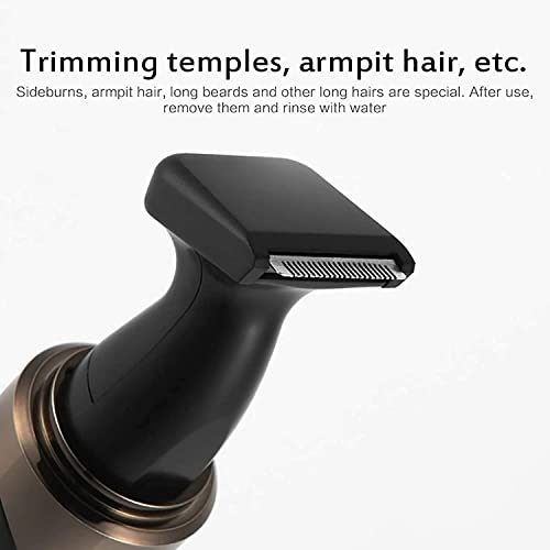 OZELS Multifunctional Electric Shaver Four in one Men's Suit Beard Knife Nose Hair Trimmer sideburns Lettering Knife