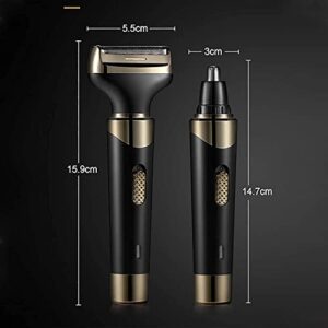 OZELS Multifunctional Electric Shaver Four in one Men's Suit Beard Knife Nose Hair Trimmer sideburns Lettering Knife