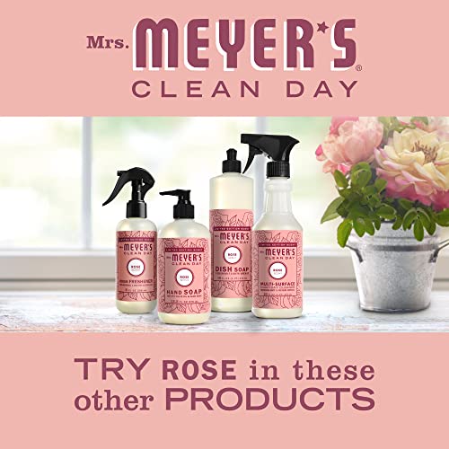 Mrs. Meyer's Liquid Dish Soap, Biodegradable Formula, Limited Edition Rose, 16 fl. oz - Pack of 3