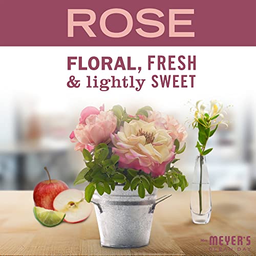 Mrs. Meyer's Liquid Dish Soap, Biodegradable Formula, Limited Edition Rose, 16 fl. oz - Pack of 3