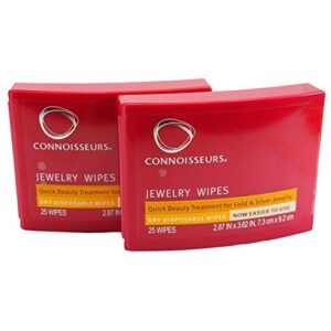 connoisseurs jewelry cleaners, 50 wipes
