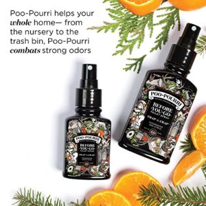 Poo-Pourri Before-You-Go Toilet Spray, Trap-A-Crap, 2 Fl Oz - Cedarwood and Citrus