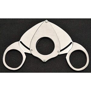 Super Sharp Double Blade Stainless Steel Cigar Cutters Metal Cigar Scissors Cut Large Diameter Cigar