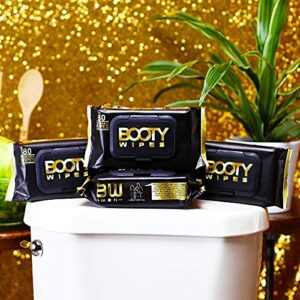 BOOTY WIPES - Couples Booty Bundle - 640 Flushable Wet Wipes for Adults, Infused with Aloe Vera & Vitamin E