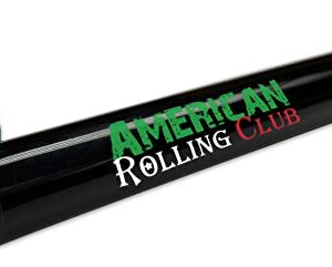 RAW Rolling Tray Combo Includes RAW Tray, RAW 1 1/4 Rolling Papers, RAW Tips, RAW 79mm Rolling Machine and American Rolling Club Tube (Mini)